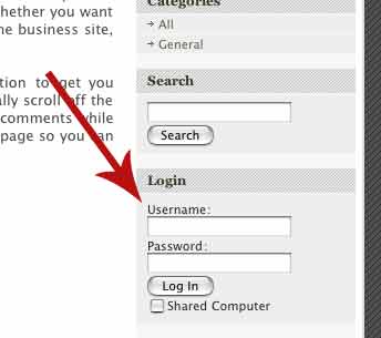 login